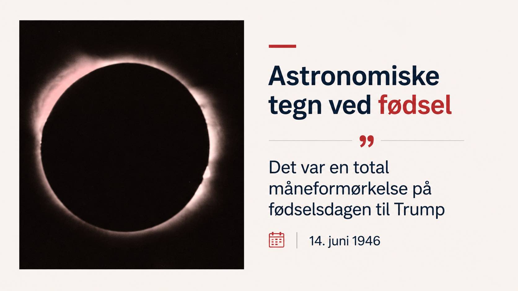 Født under en formørkelse